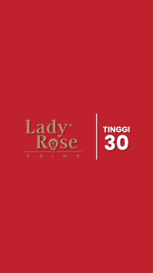 Lady Rose Prime - Sprei King B2 180x200 Tinggi 30cm Bantal 2 Guling 2 - Chelsea Club