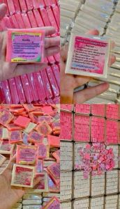 SABUN SUSU COLAGEN ORI 1 lusin 12 pcs ORI PINK PUTIH