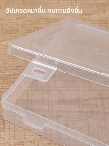 Good | Transparent Plastic Document Organizer File Folder Storage Box