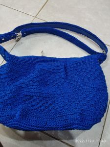 TAS SLEMPANG RAJUT HOBO MINI MURAH BISA COD