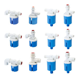 【New Arrival】 1/2 3/4 1inch Automatic Water Level Control Valve Automatic Shut-Off Plastic Float Valve Easy To Install for Water Tank/Tower Auto Water Replenishment