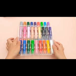 Tempera Paint Sticks 36 Colors Classic Pastel Neon Metallic Washable Easy Non-Toxic Soft Touch Smooth Quick Dry No Water