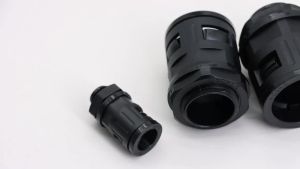 2/5/10PCS Corrugated Pipe Joint AD10 AD13 AD15.8 AD18.5 AD21.2 AD25 AD28.5 AD34.5 Tube Connector Bellows Joint Nylon Cable Gland