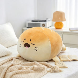 GUAIBUDIAN | Gối Đệm Hỗ Trợ Lưng Hình Bánh Mì Phong Cách Plush Trang Trí Bên Cạnh Giường