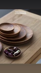 Khay/Đĩa gỗ Óc Chó nhập khẩu Mỹ (đủ kiểu dáng & kích cỡ) đựng đồ ăn/trang trí/chụp hình