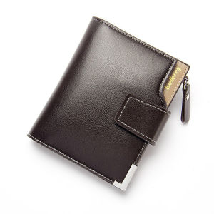 Professional Mens Short Wallet Zippered Bill Compartment 10+ Slots RFID Shielded Boardroom Essential