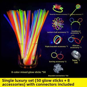 ZHENMIAO | Multi-color Glow Stick Dance Props