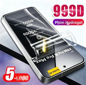 TAOYUNXI | Miếng Dán Màn Hình Hydrogel Siêu Trong Suốt Cho Poco X8 Pro Max F8 X7 X6 F6 F7 Pro M8 M6 M7 Plus C75 C65 C71 - HD Mềm Mại Chống Xước