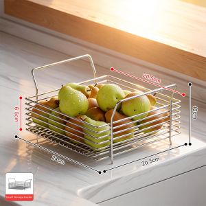 BANGJIE | Stainless Steel Fruit and Vegetable Storage Rack High Appearance