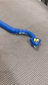 Bandai | ! In Stock New Gary Snake Zootopia 2 Articulated Simulation Toy Snake 3d Printed Snake Gary Model Stress Relief Toys Child Gift!