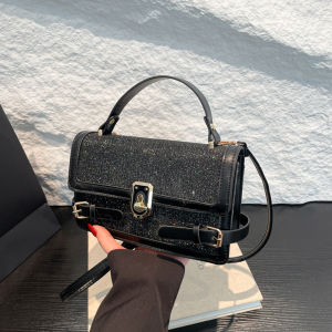 【Hot Selling Womens Bag】Small bag spring and summer new womens popular versatile ins crossbody bag fashionable one-shoulder small square bag with simple temperament