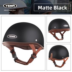 Yema | 3C Certified Retro Half Helmet for Men and Women