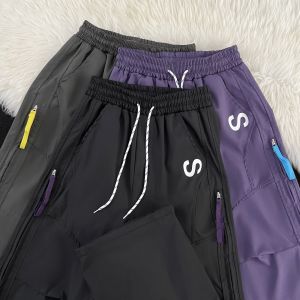 Quần Dài Công Sở Ngoài Trời Phong Cách Mỹ Cho Nam Xuân Thu Đông Leo Núi Thường Ngày Quần Dài Ống Đứng Quần Dài