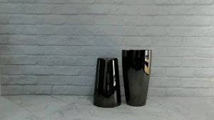 [Ship Local] 1Pcs 600ml 750ml Black/Rose Gold Boston Cocktail Shaker Cup Bar Bartending Tools