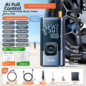 DERLSSIN | Portable Dual Cylinder Electric Air Pump