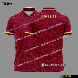 TESM Summer POLO Shirt Men Summer Sports V-neck T-shirt Street Trendy Short Sleeve 3D HD Print T-shirt