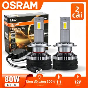 Osram | Bóng Đèn Pha Ô Tô LED OSRAM H4 H7 H11 HB3 HB4 H8 9005 9006 9012 80W Cường Độ Cao Thấp 6000K Trắng Nâng Cấp Đèn Sương Mù
