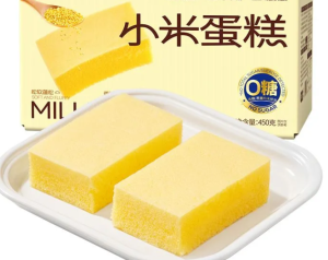 Sugar free millet cake pastry bread nutrition 450g    无糖小米蛋糕