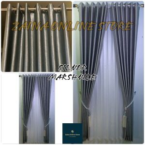 Gorden Blackout 9 Gelombang Gorden Jendela Pintu Penyekat Ruangan  Kain Gorden Blackout Tebal