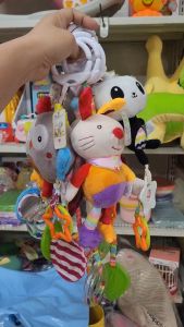 โมบายมีเสียง แขวนเตียงของเล่น ห้อยตูกตา พวงแขวนตูกตา โมบายของเล่นเด็ก - สีสมาที