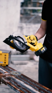 KEELAT KCS004 5.5" Brushless Cordless Circular Saw Adjustable Depth Multifunctional Mesin Gergaji Kayu Cutter for Wood Plastic Stone Tiles