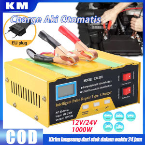 Casan Aki 12 volt 24 volt Smart Battery Charger Mobil Motor Charger Aki Case Aki Mobil Motor Truk Charger Otomatis Aki Mobil