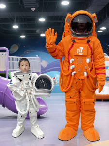 Tianhong Direct Sales Cartoon Doll Activity Performing Costumes Space Suit Children's Space Doll Clothes Space Doll Set