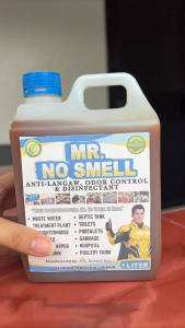 MR No Smell 1LITER Easy to Use Environmental-Friendly Odor Control & Anti-Langaw Disinfectant