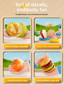 BABYSHOME | Safe Chewable Cutting Kitchen Toy