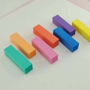 2/5/10Pcs Colorful Buffing Sanding File Block Pedicure Manicure Care Nail Art Sponge Buffer Block Polish Manicure Pedicure Tools