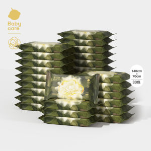 Khăn Tắm Dùng Một Lần Dày Cho Trẻ Em Và Người Lớn Khăn Thấm Hút Cho Bé Khăn Tắm Du Lịch Babycare BC2504999 Chất Liệu Cotton