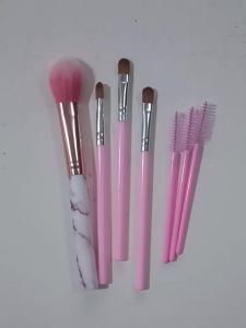 7PCS Multifunctional Makeup Brush SetIncludes Blush Brush Eyeshadow Brush and Eyelash BrushComplete Cosmetic Kit for Face&Eye