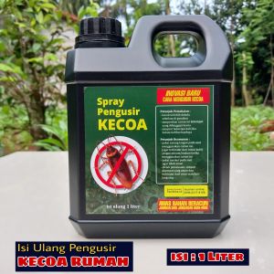 Isi Ulang Reffil Pengusir & Pembasmi Semua Jenis KECOA Kamar | Kecoa Lemari | Kecoa Kamar Mandi | KECOA Dapur 1 Liter