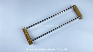 [OPRO AI] 3U 19”Inches Krone ROD / PROFILE Mounted Frame for 100pairs and 150 pairs KRONE LS DISCONNECTION MODULE