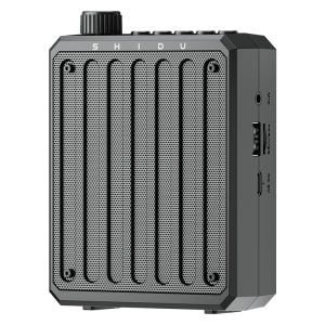 SHIDU ไมโครโฟนติดปกเสื้อไร้สายขนาดเล็กแบบพกพาพร้อมเครื่องขยายเสียงแบบขยายเสียงพร้อมลำโพงไมโครโฟนไร้สายแบบชาร์จไฟได้สำหรับครู