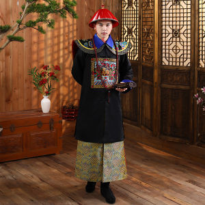 Film and Television Costume Qing Dynasty Official Maid Official Costume Imperial Costume Minister Clothes Royal Costume Crew Performance Costume Costume