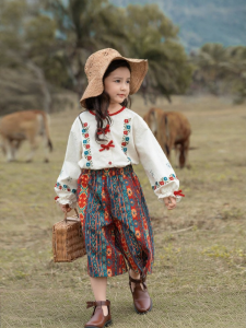YOEHYAUL | Ethnic Style Kid-friendly Girl Outfit