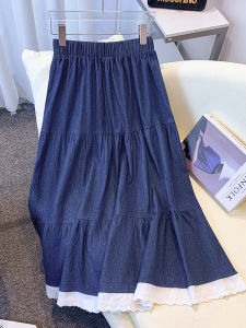 AIYITI | Lace Floral Plus Size Summer New A-Line Skirt