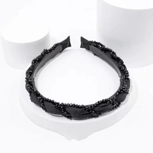 ShanMiang Butterfly Hairband Sparkling Diamond High Hairline Illusory Hair Volume French Style Hair Accessories Summer Versatile