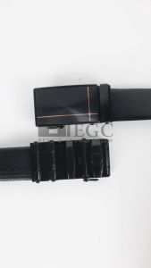 IKAT PINGGANG PRIA WARNA HITAM BAHAN KULIT  / BAHAN KULIT PU - MC-WA-40+M-24T