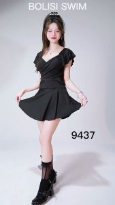 Swimsuit One Piece Summer Musim Panas Rok Mini Tampak Langsing Renang