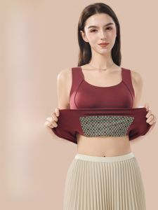 Miiow | Warm Integrated Vest Womens No-wear Bra Base Shirt Autumn Winter New Style MiiOW Cat Person One-piece Innerwear Underwear