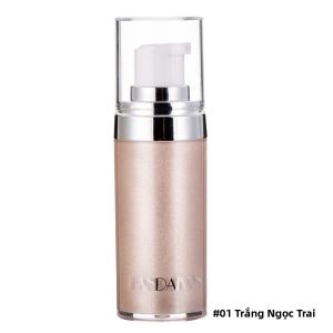 Kem Làm Nổi Bật Dạng Lỏng Lâu Trôi Shimmer Glitter Kem Nền Cơ Thể Mịn Màng Tỏa Sáng Trang Điểm Dễ Trang Điểm Làm Sáng Da 20ml
