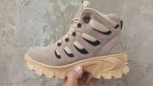 Sepatu Boots Safety Pria Ujung Besi Original Raigar Tiger Kerja Lapangan Kuat Keren Anti Licin 39-44