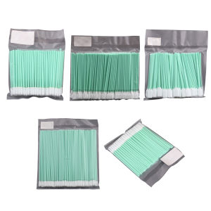 Professional-grade 100pcs Cotton Micro Swabs for Sensitive Device Cleaning Anti-static Dust Removal