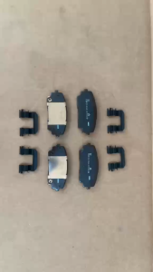 581011YA00 BRAKE PAD FRT 2011 for KIA PICANTO (KAPPA) [MOBIS ORIGINAL] Part #58101-1YA00