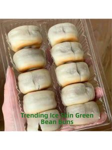 Fresh Traditional Mung Bean Ice Skin Cakes Red Bean Pastries Snacks