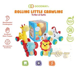 Goodway Rolling Animal Series / Mainan Edukasi Anak