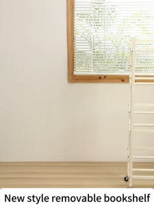 Bookshelf with Wheels Childrens Book shelf Multi-functional Organizer Magazine Rack Storage Shelf Multi-layer Storage Rack