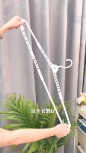 【SG Stocks】Retractable Laundry Rack/Multi Purpose Extendable Clothes Hanger Clothing Towel Shawl Scarf Hanger Quick Dry Wardrobe Organizer Organiser/Extended Type Hanger可伸缩衣架